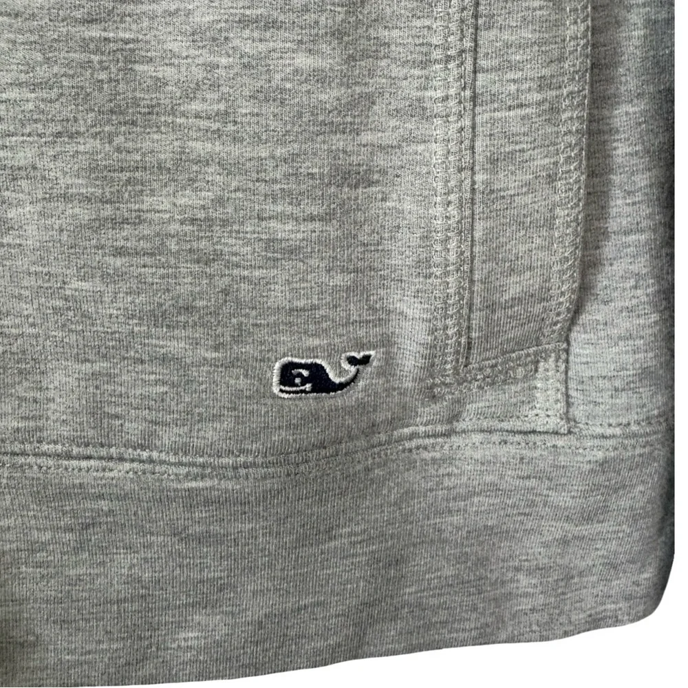 Vineyard Vines Funnel Neck 100% Cotton Sweatshirt Grey Size XS
